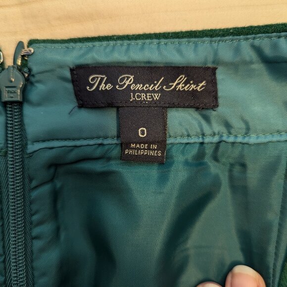 J. Crew No. 2 Wool Pencil Skirt - Picture 5 of 8